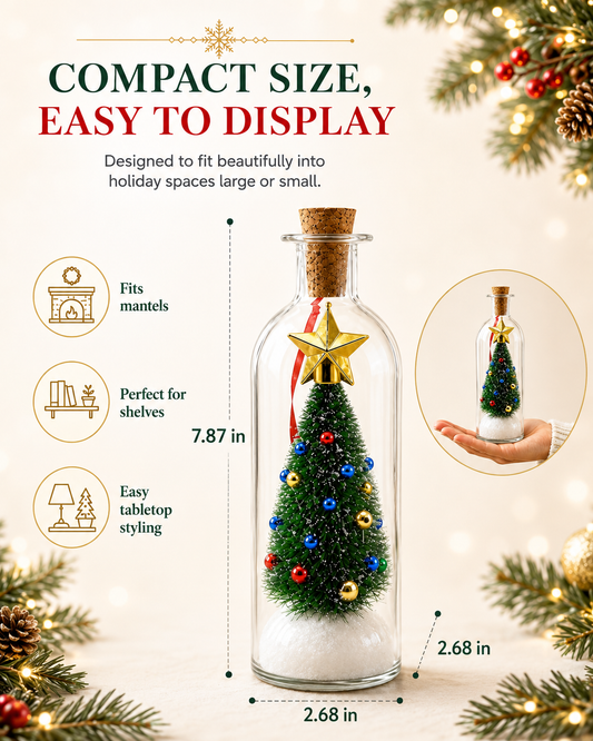 MerryBottle™ – Recordable Christmas Message Keepsake